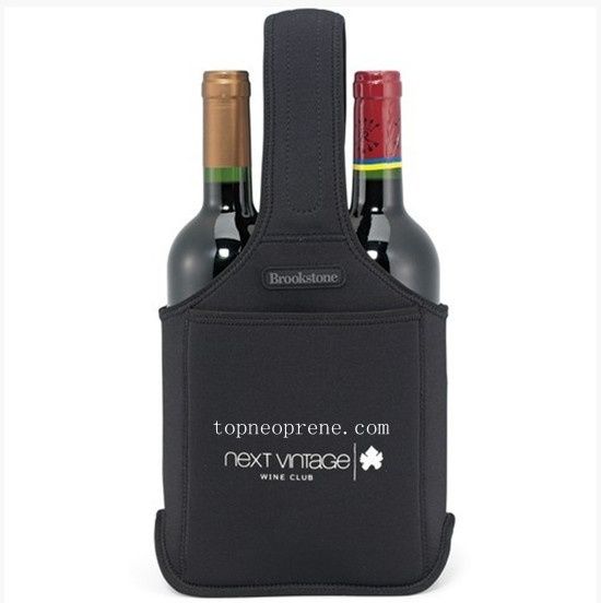 Neoprene Custom Wine Caddy bottle bag
