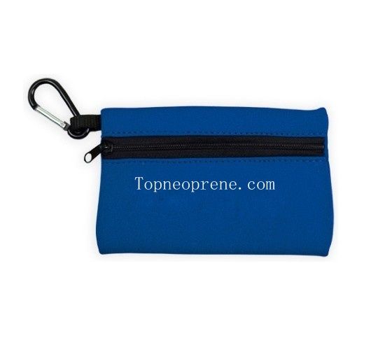 Promotional neoprene zipper tote pouch bag