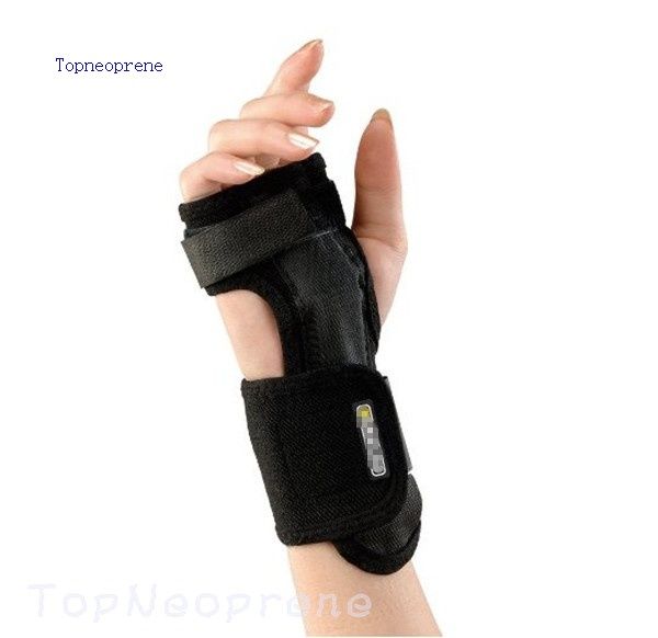 Breathable medical wrist spint support