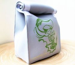 customized neoprene lunch tote bag