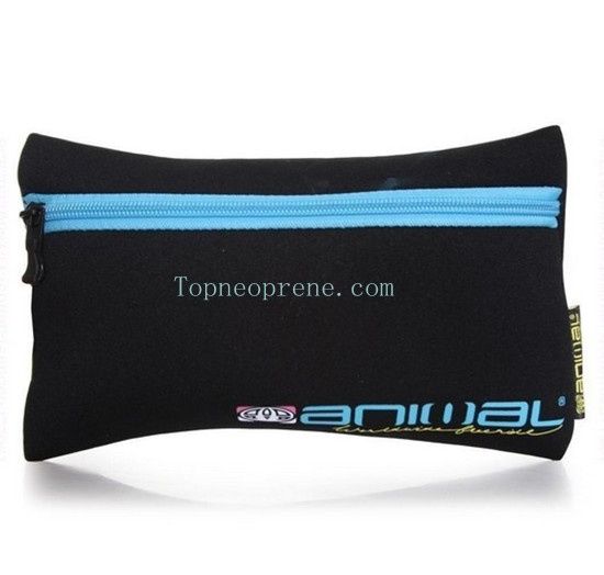 custom zipper pencil pouch case makeup bag holder neoprene