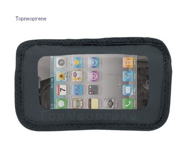 Neoprene phone pocket pouch