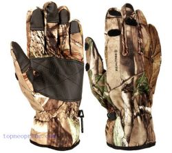 camo hunting glove