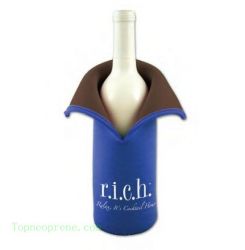 wine bottle cooler koozie jacket holder