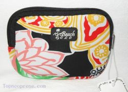 cosmetic makeup case bag neoprene