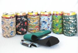 promotional neoprene beer can cooler coozie koozie holder