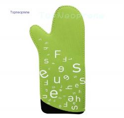 Neoprene oven mitt