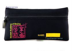 Pencil pen case pouch neoprene