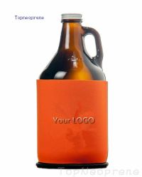 Neoprene beer growler insulator sleeve