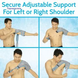 Shoulder Brace With Ice Pack